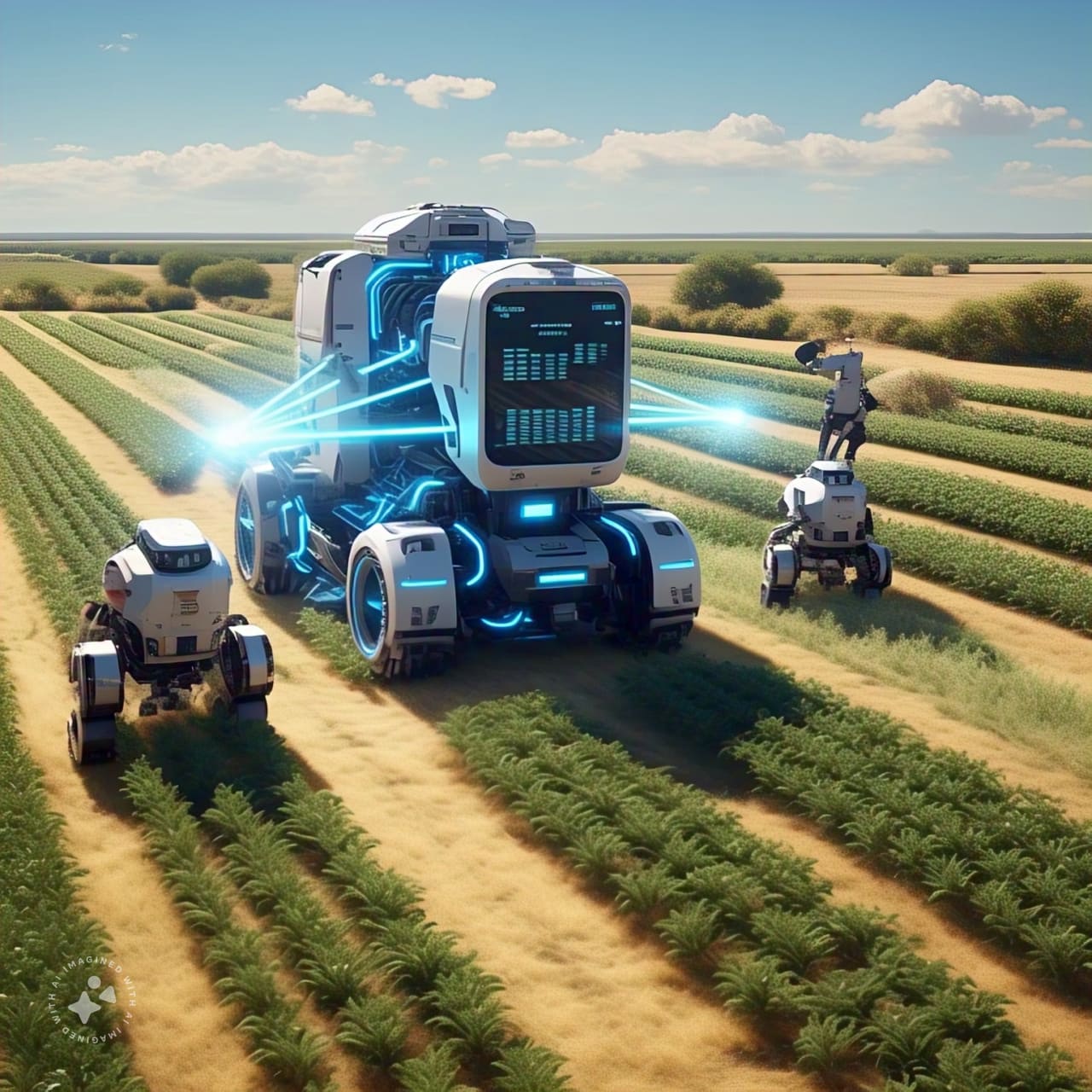 Harvesting the Future: How AI, Lasers, and Robotics are Revolutionizing Modern Farming