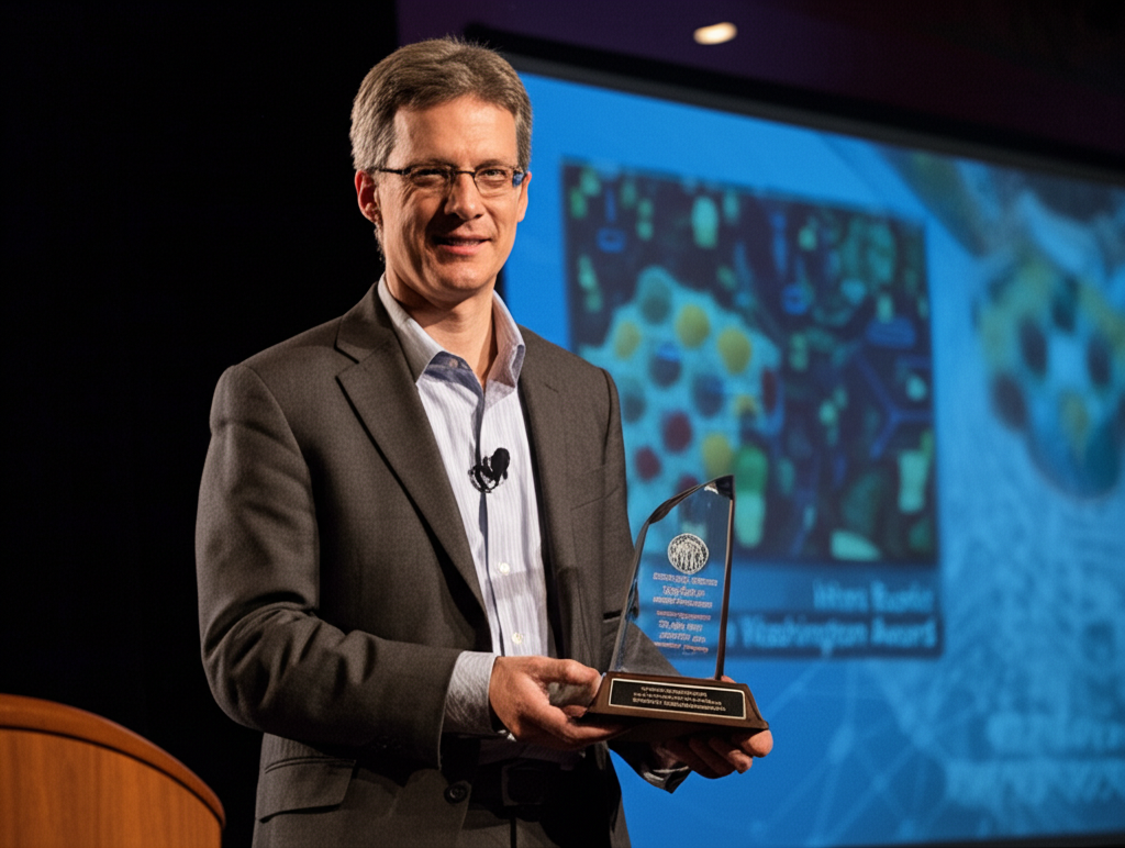 Markus Buehler Receives the Prestigious Washington Award for Engineering Leadership