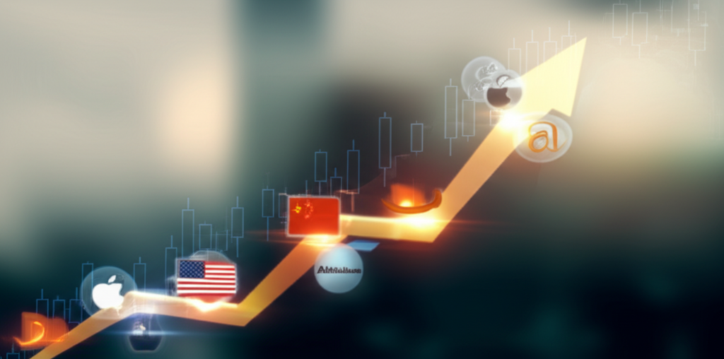 Tech Stocks Surge as US and China Agree to Temporary Tariff Pause