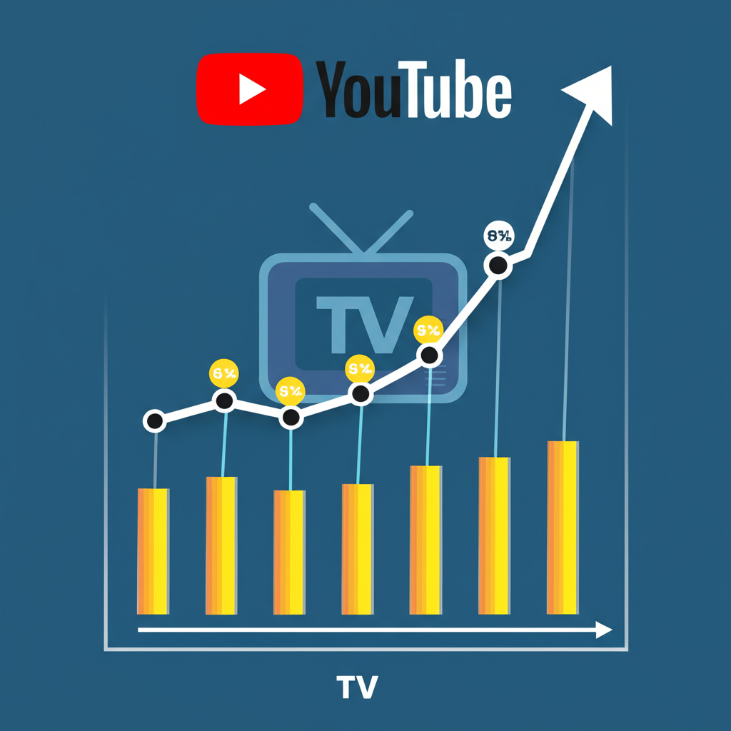 YouTube Dominates TV Viewing, Surpassing Disney and Netflix: Nielsen Report