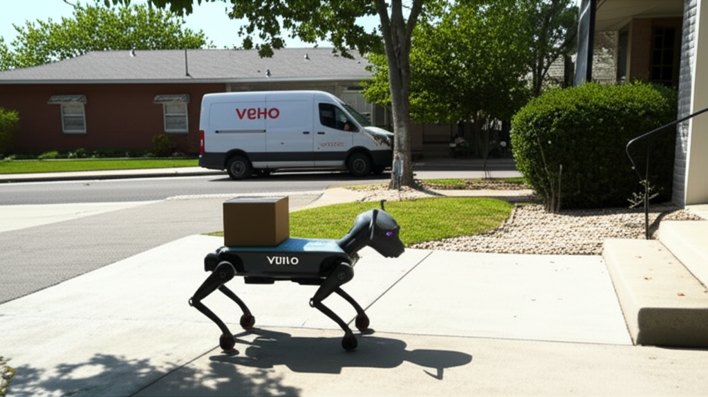 Rivr’s Dog-Like Robots Join Veho Vans for Last-Mile Delivery in Austin