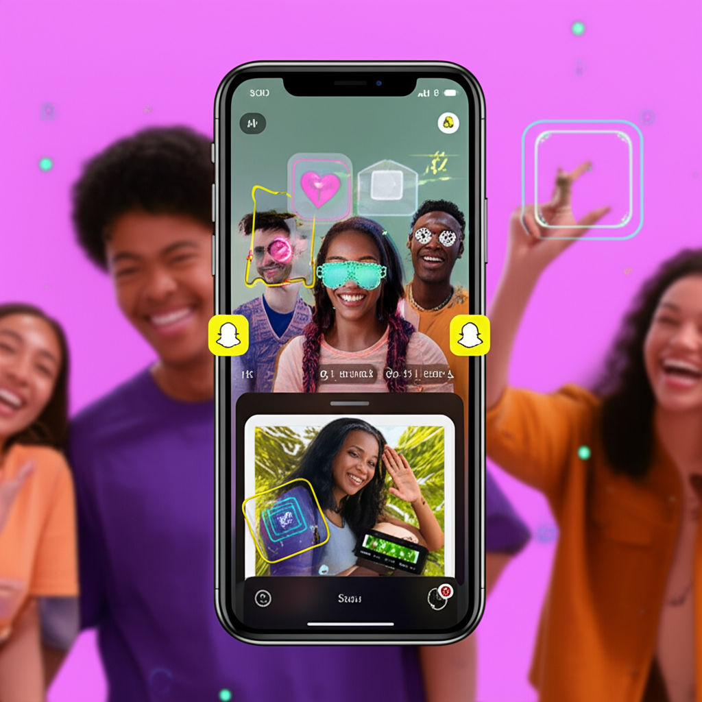 Snapchat Launches Lens Studio iOS and Web Apps with AI for Easy AR Creation