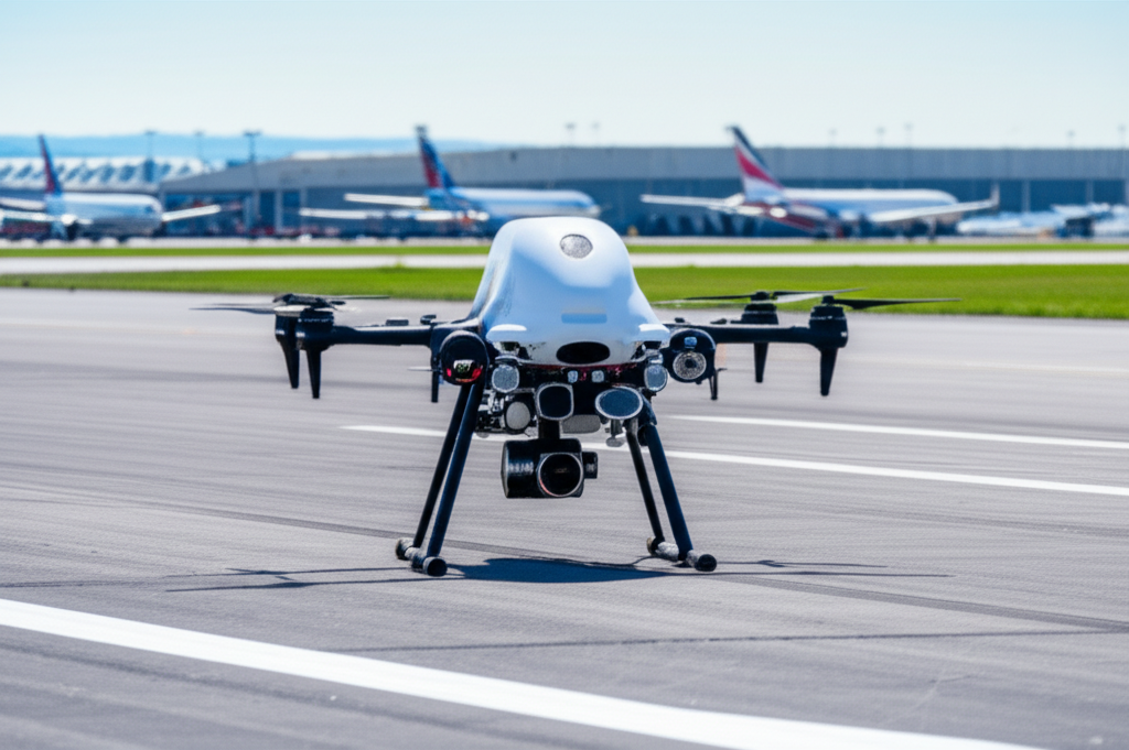 MIT Engineer Develops AI-Powered Drones for Automated Airfield Assessments